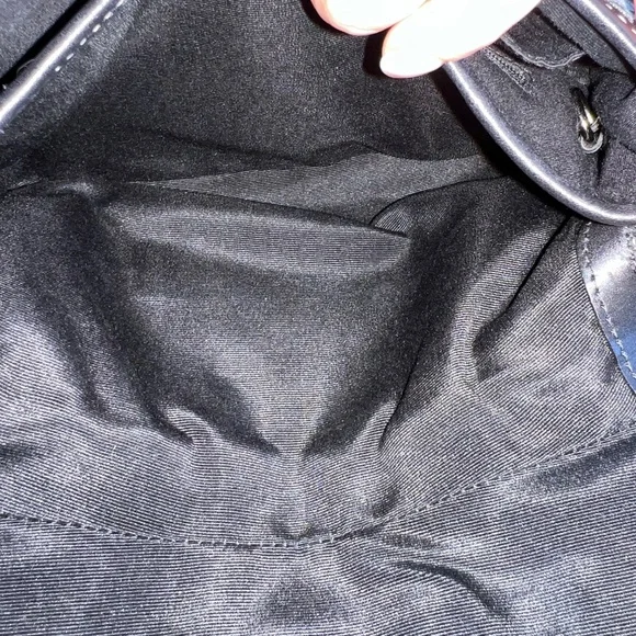 Coach Vintage Soho Signature C Black Monogram Y2K Shoulder Handbag Purse F12308 - Picture 10 of 14